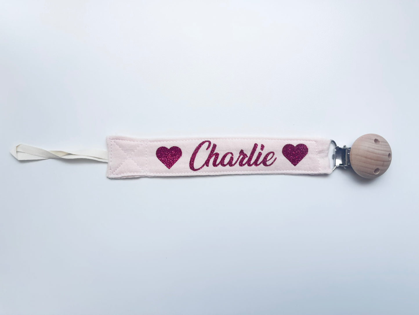 Attache Tétine Personnalisée en Tissu