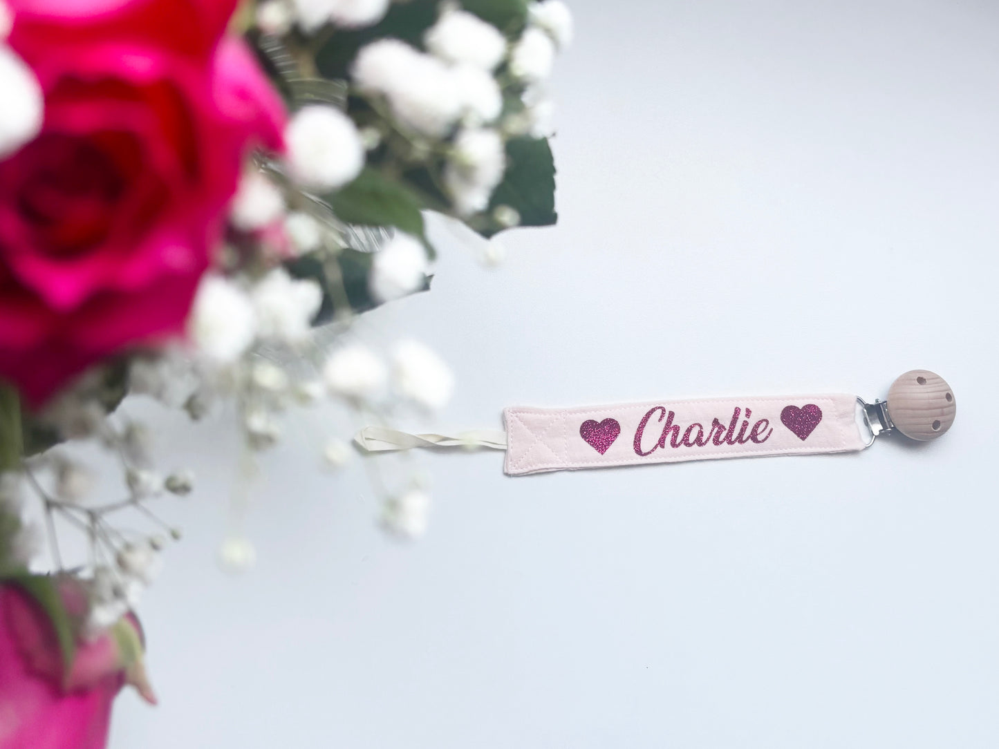 Attache Tétine Personnalisée en Tissu