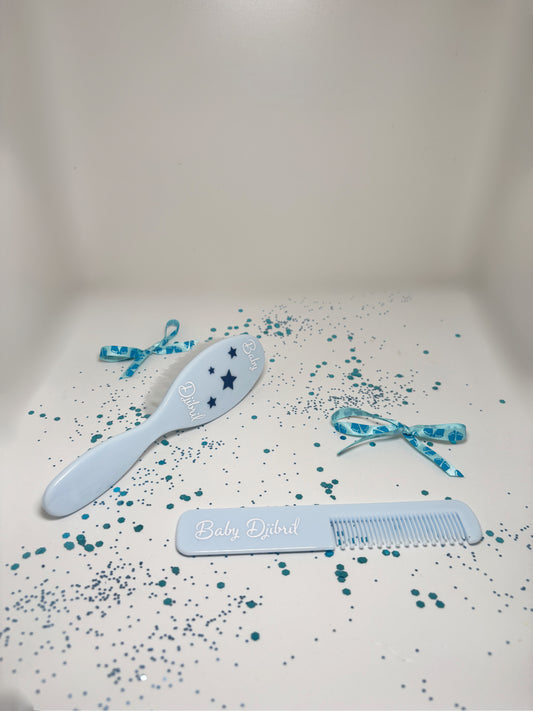 Brosse et peigne personnalisée
