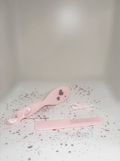 Brosse et peigne personnalisée